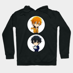 Sasaki And Miyano Chibi Hoodie